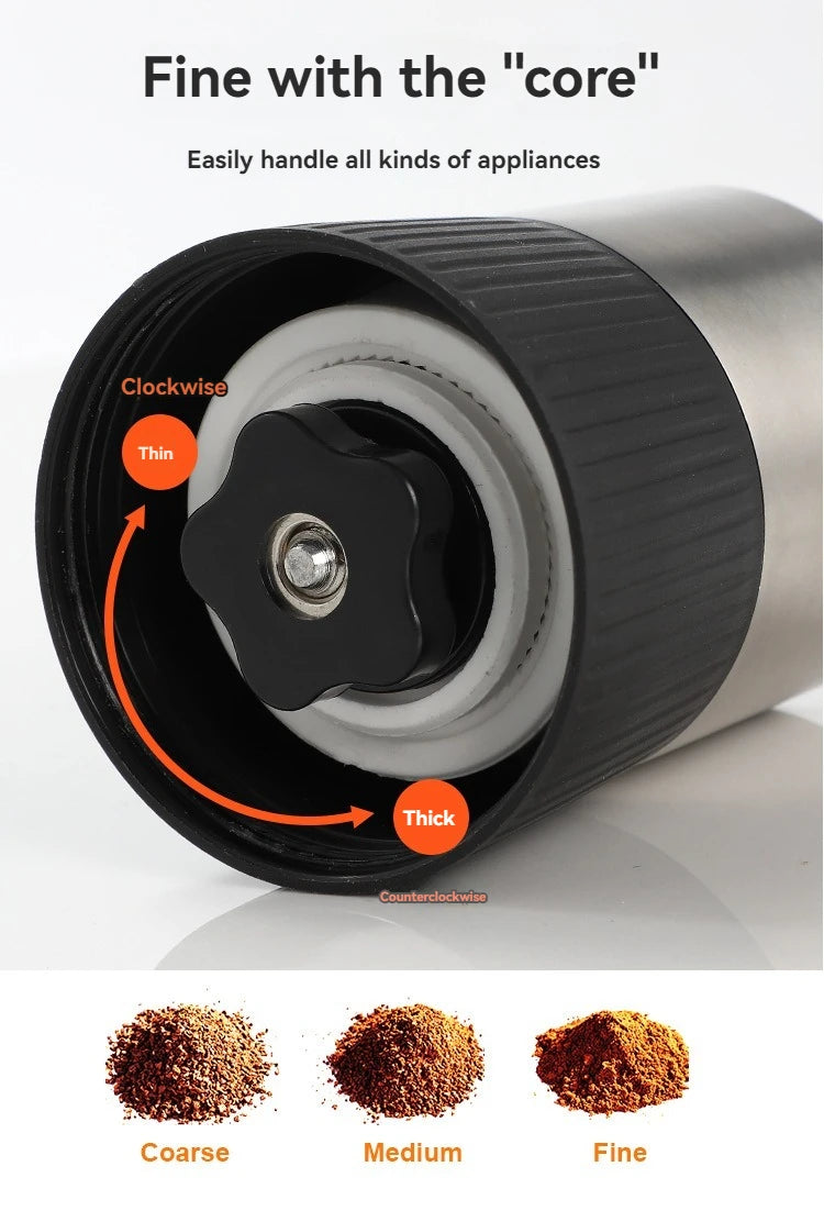 Mini Hand Shake Coffee Grinder with Ceramic Core