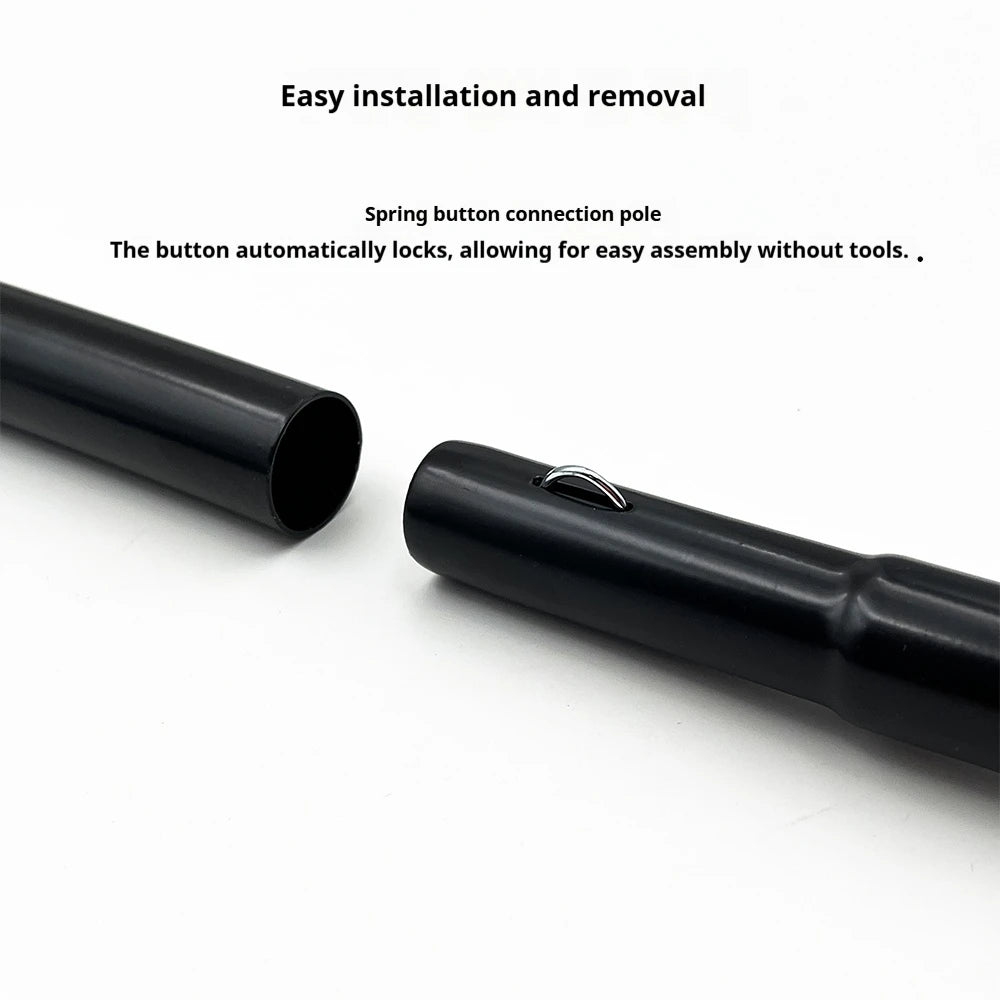 5.1x5.1m Octagon Black Coating Tarp | 8000mm Waterproof, UV Block