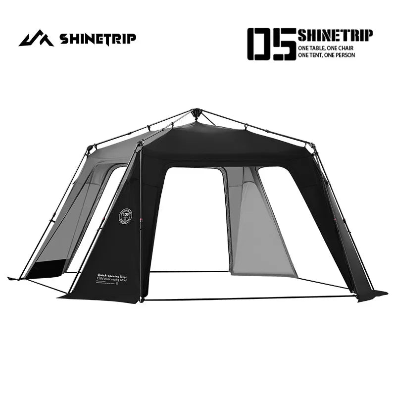 ShineTrip Auto Dome 05 Tent | Quick Setup, 4-Season, Silver UV