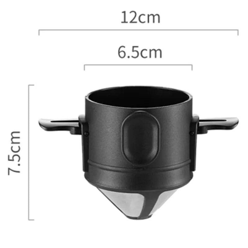 Stainless Steel Pour-Over Coffee Dripper