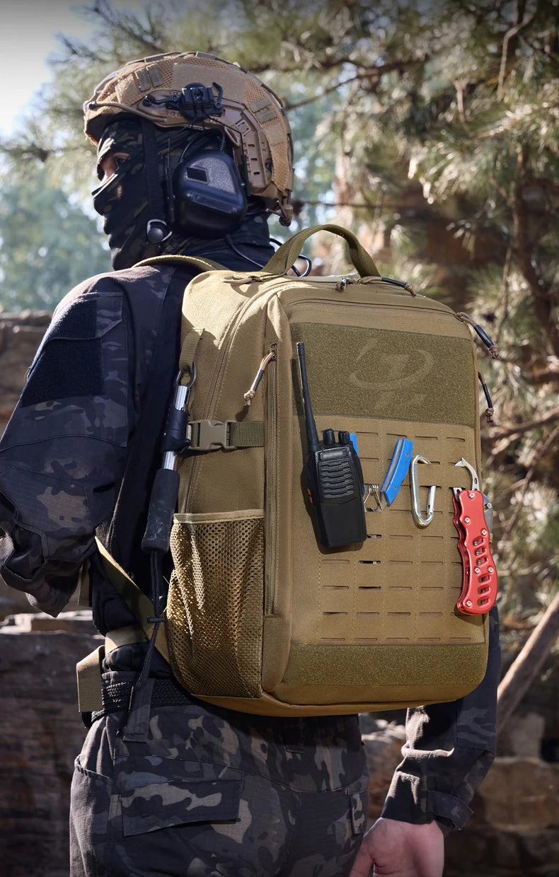 Scione Tactical MOLLE Backpack | Climbing, Hiking, Hunting, All-Season