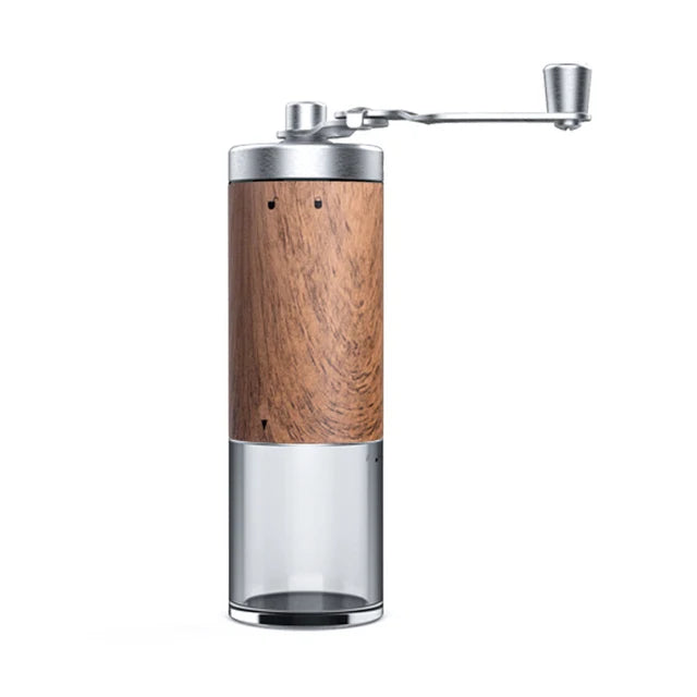 Portable Wood Grain Coffee Bean Grinder