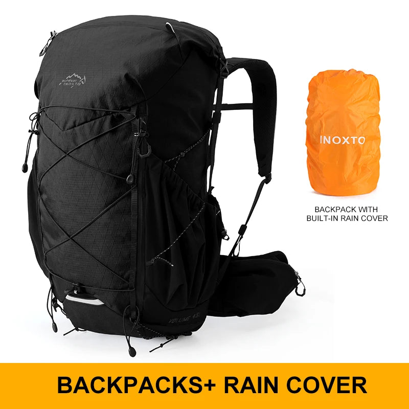 45L Hiking Internal Frame Backpack | Rain Cover, Lightweight