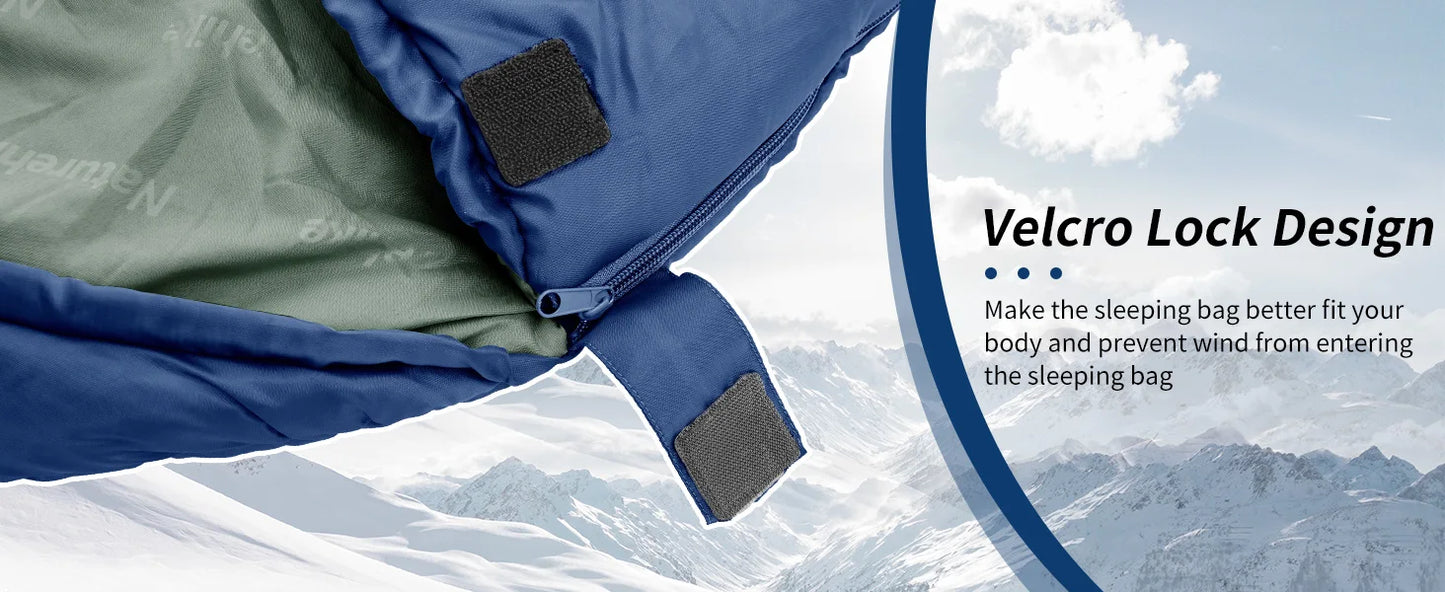 Naturehike Mummy Sleeping Bag | Winter Rated -12°C Lightweight MJ300/MJ600