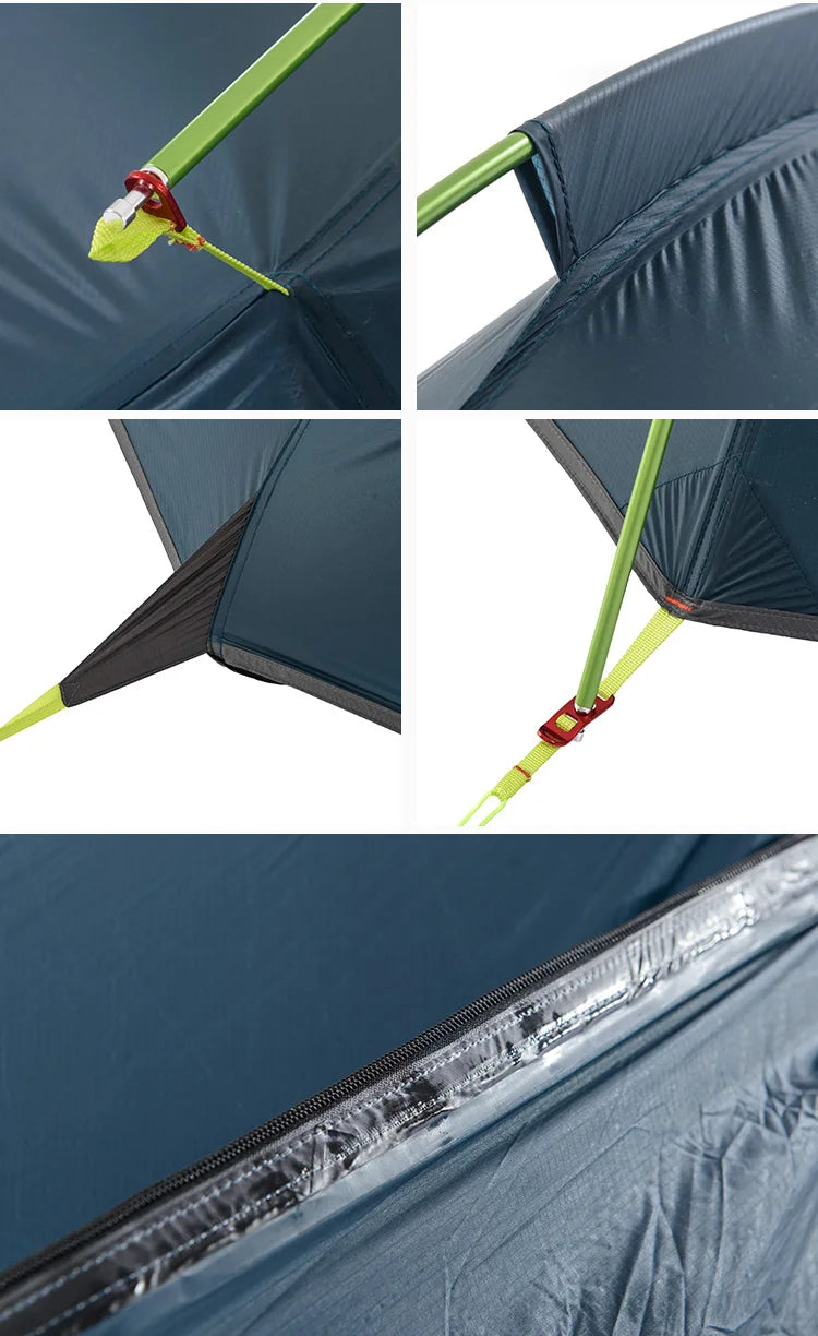 Naturehike Tagar Ultralight Hiking Tent Outdoor Summer Lightweight Camping Rainproof 1-2 Person Tent