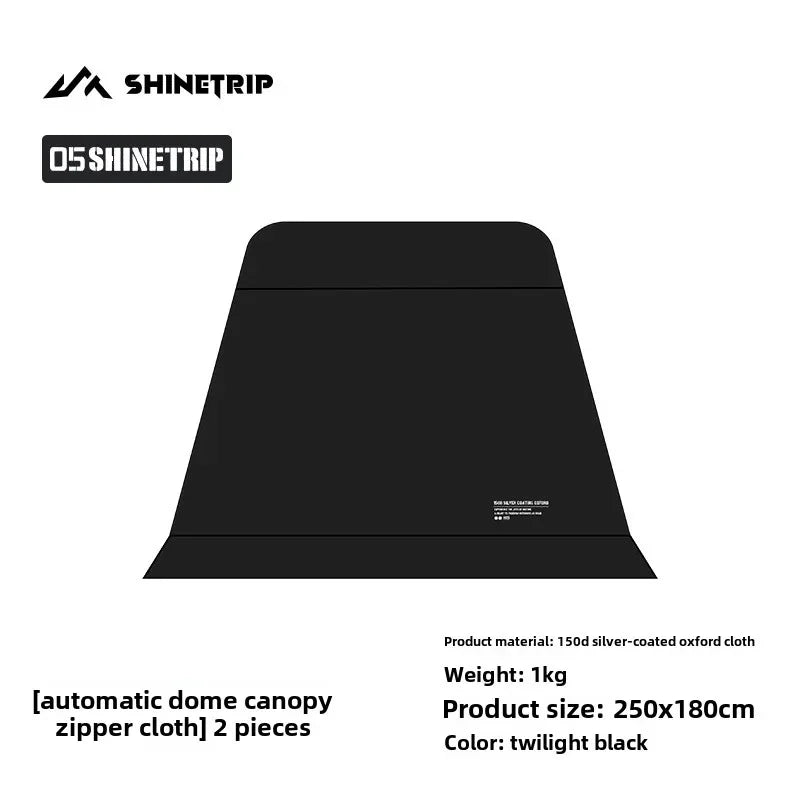 ShineTrip Auto Dome 05 Tent | Quick Setup, 4-Season, Silver UV