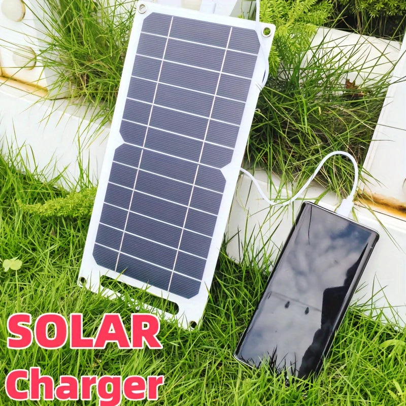 30W Sunpower Portable Solar Panel 5V Solar Plate WithUSB Safe Stabilize Charger ForPower Bank Phone Outdoor Camping Home RV Gift