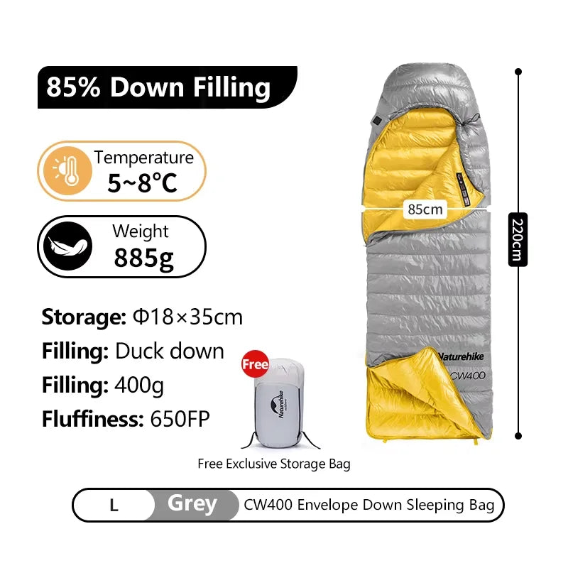 Naturehike Duck Down Winter Sleeping Bag