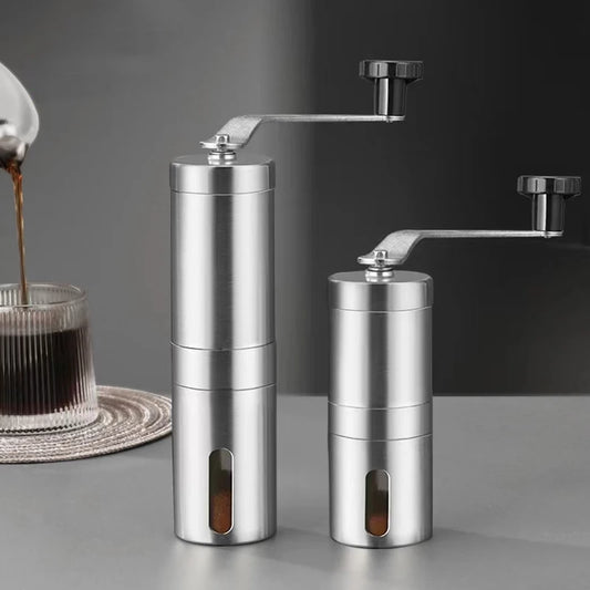 Portable Manual Coffee Grinder with Ceramic Burr