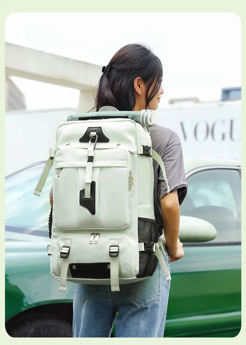 OZUKO 55L Backpack | Laptop 15.6", Waterproof, Travel & Camping