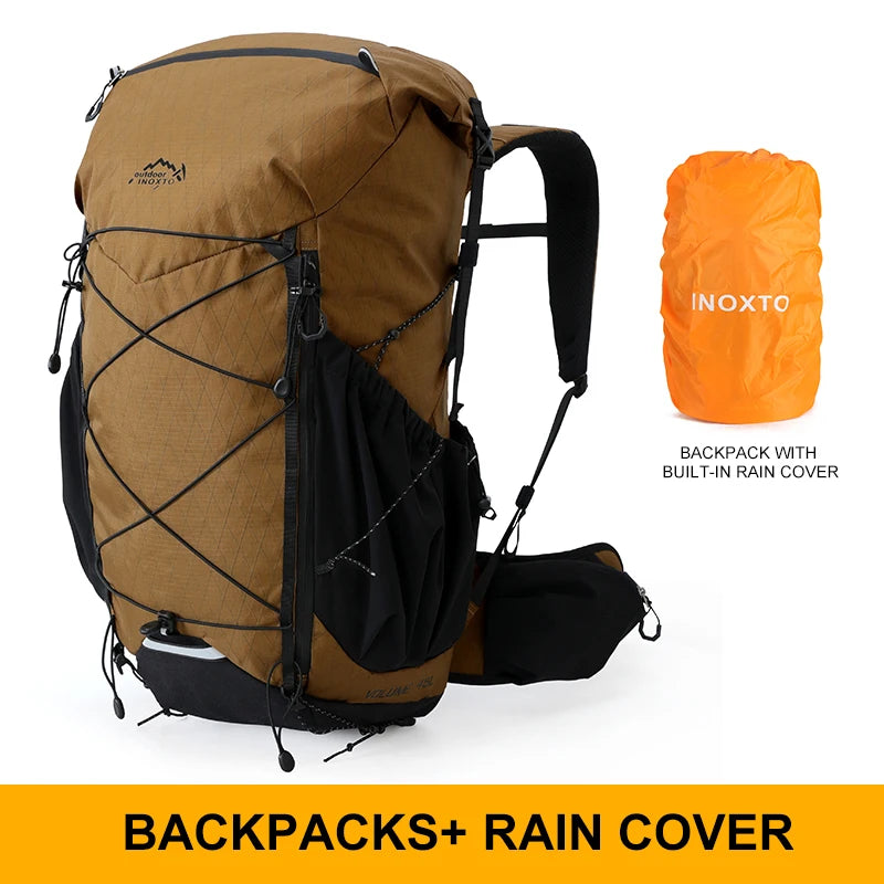 45L Hiking Internal Frame Backpack | Rain Cover, Lightweight