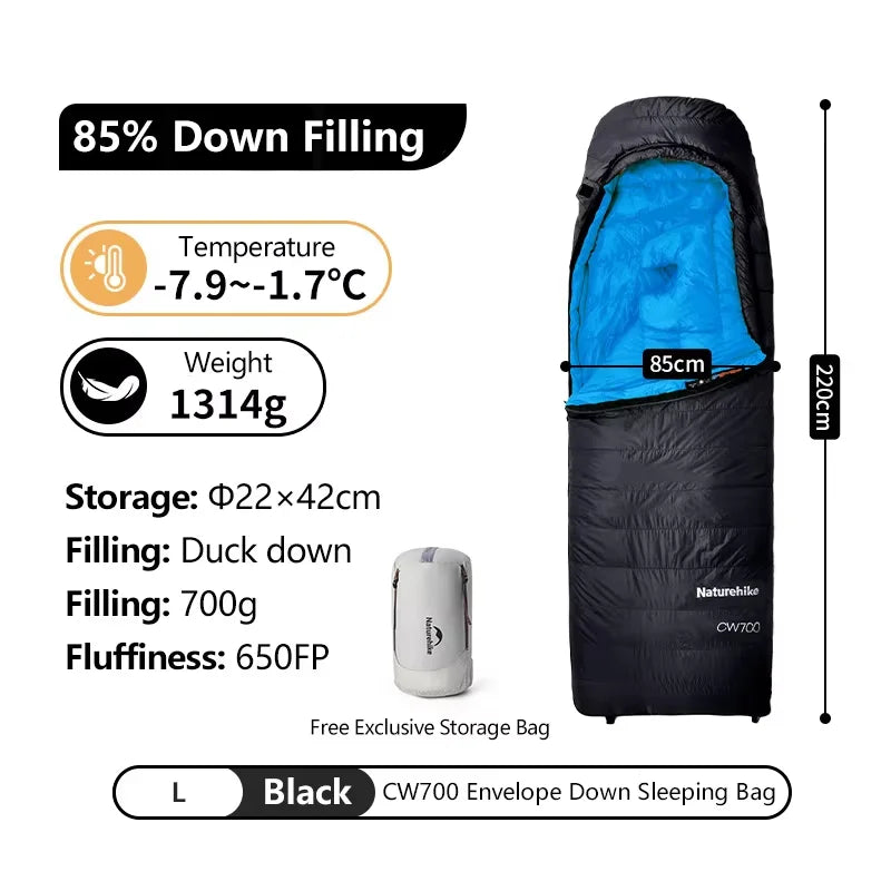 Naturehike Duck Down Winter Sleeping Bag