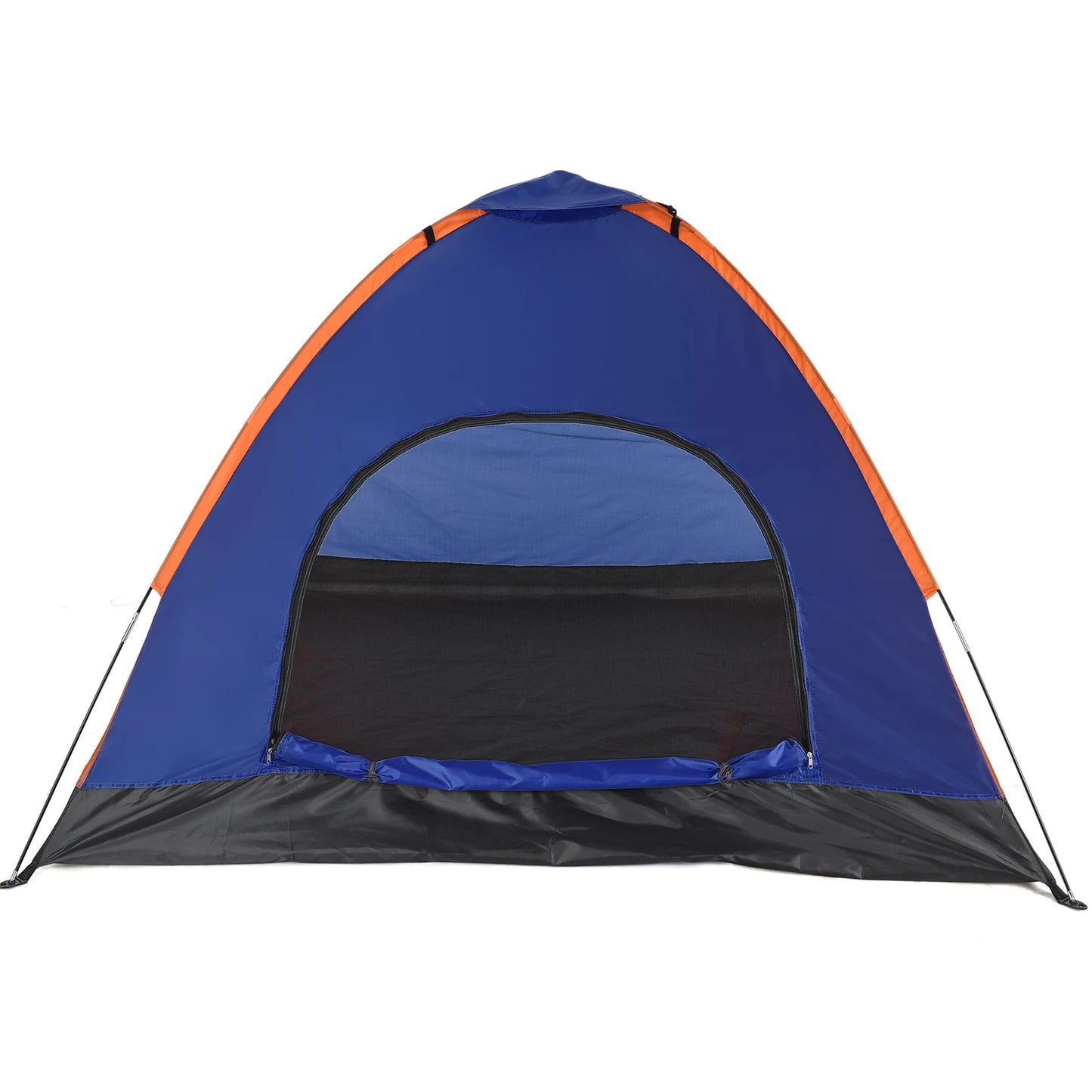 3-4 Person Lightweight Camping Tent | Rain Fly, Fiberglass Poles