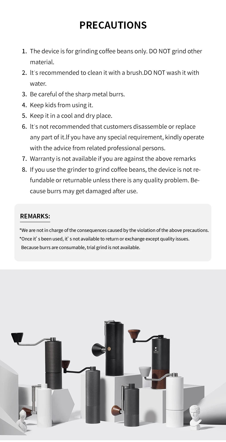 TIMEMORE Chestnut C3S PRO Manual Coffee Grinder — Steel Burr, 25g, Adjustable Hand Grinder