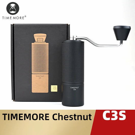 TIMEMORE Chestnut C3S manual coffee grinder with all-metal body