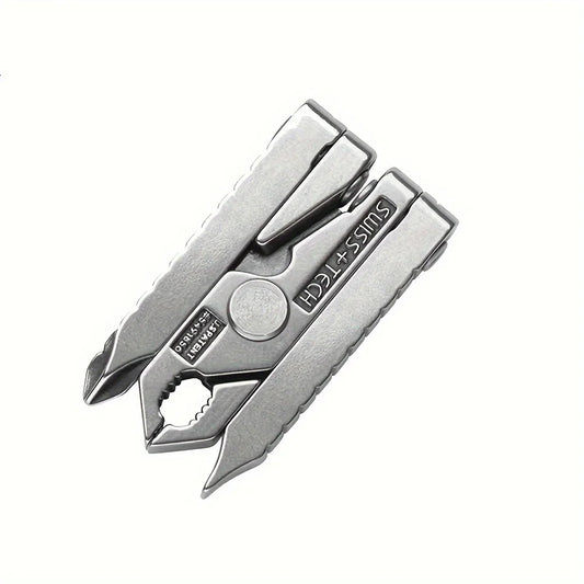 EDC 6-In-1 Portable Foldable Mini Pliers, Multifunctional Outdoor Survival Clamp Tool, Camping Equipment, Pocket Gear Kit Access