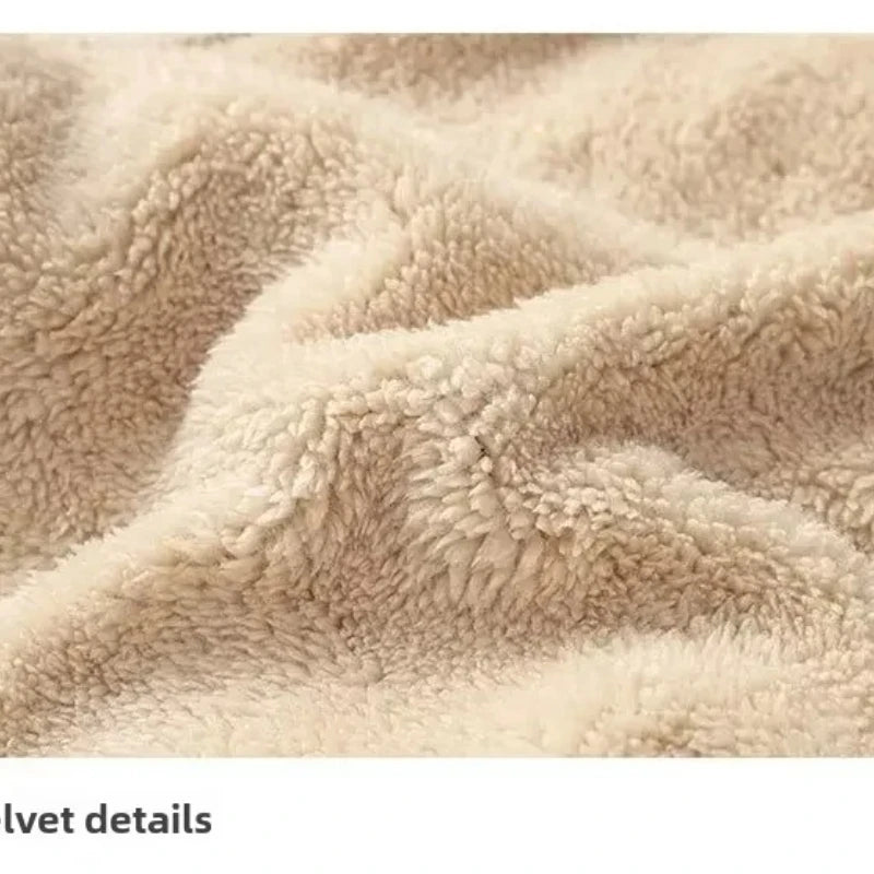 Men's Autumn Winter Fleece Lined Warm Top Korean Fashionable Long Sleeved Base Shirt Plush Casual Warm Underwear T-shirt