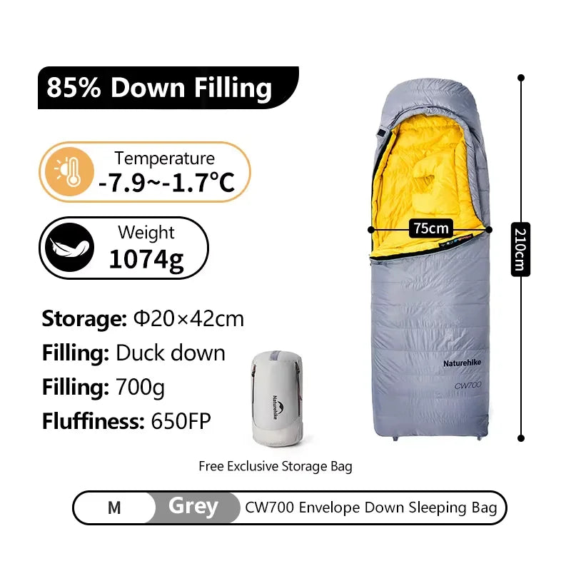 Naturehike Duck Down Winter Sleeping Bag