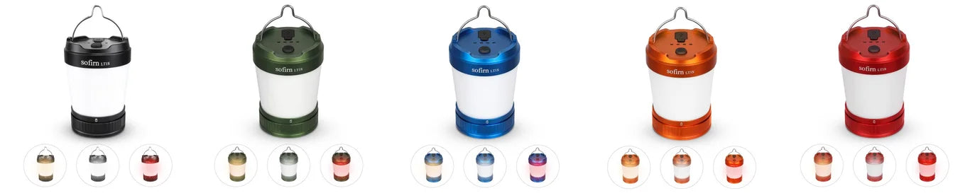 Sofirn LT1S LED Camping Lantern | 2700K-6500K Tunable, USB-C, Military-Grade