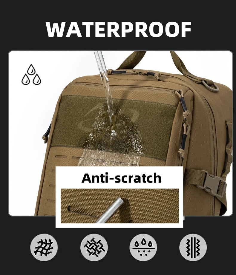 Scione Tactical MOLLE Backpack | Climbing, Hiking, Hunting, All-Season