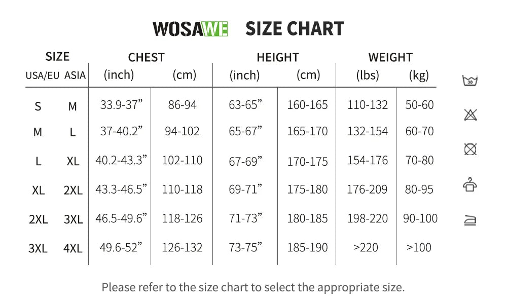 WOSAWE Men's Fully Reflective Jacket Outdoor Lightweight Windbreaker MTB Bike Hooded Rain Jacket Running Fishing Cycling Coat