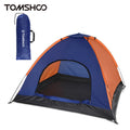 3-4 Person Lightweight Camping Tent | Rain Fly, Fiberglass Poles