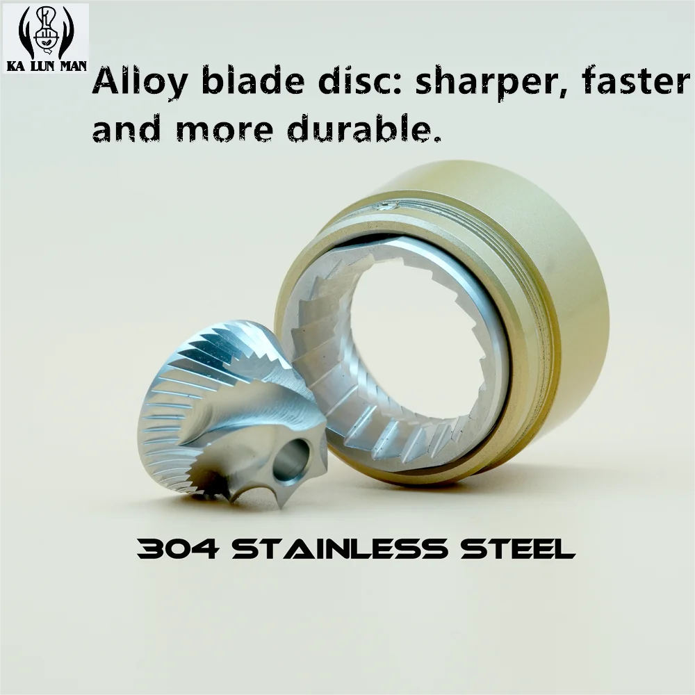 Manual Coffee Grinder with Alloy Blade