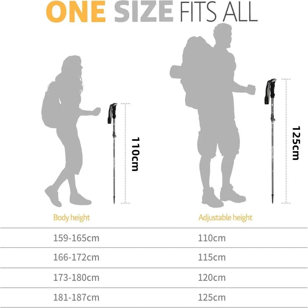 Ultralight Trekking Poles (2-Pack)