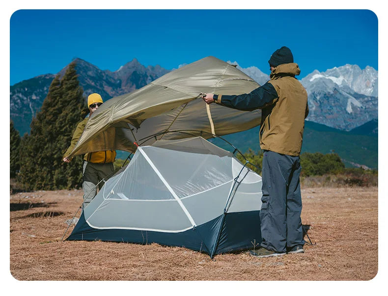 Naturehike Mongar 2 UL/PRO Tent | Ultralight 15D Backpacking 1-2 Person