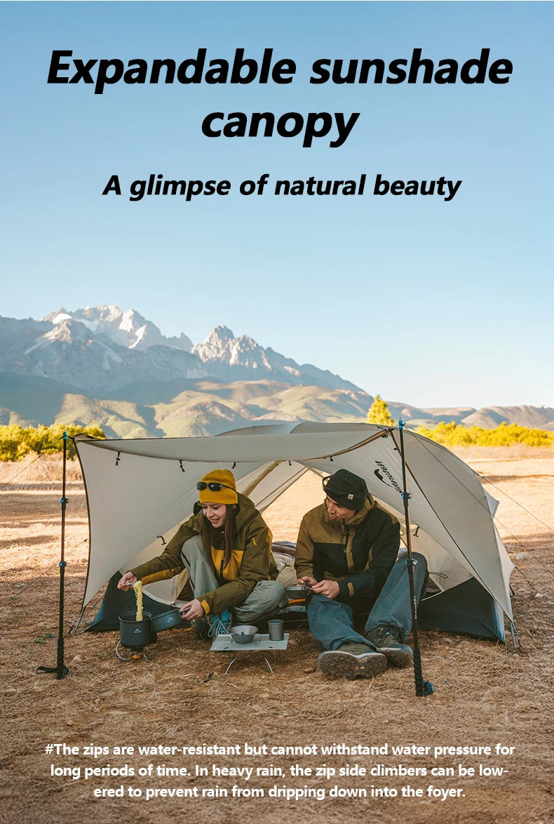 Naturehike Mongar 2 UL/PRO Tent | Ultralight 15D Backpacking 1-2 Person