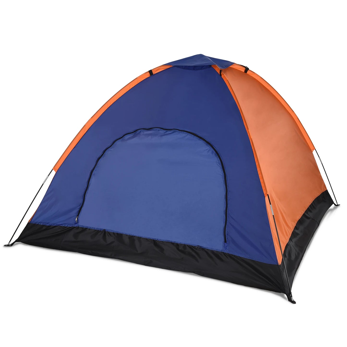 3-4 Person Lightweight Camping Tent | Rain Fly, Fiberglass Poles