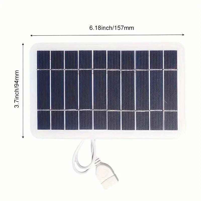 30W Sunpower Portable Solar Panel 5V Solar Plate WithUSB Safe Stabilize Charger ForPower Bank Phone Outdoor Camping Home RV Gift