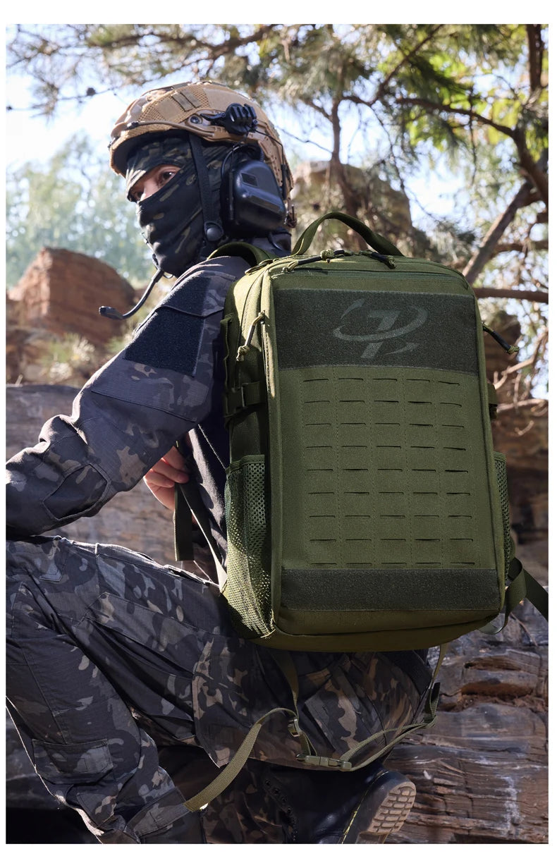 Scione Tactical MOLLE Backpack | Climbing, Hiking, Hunting, All-Season