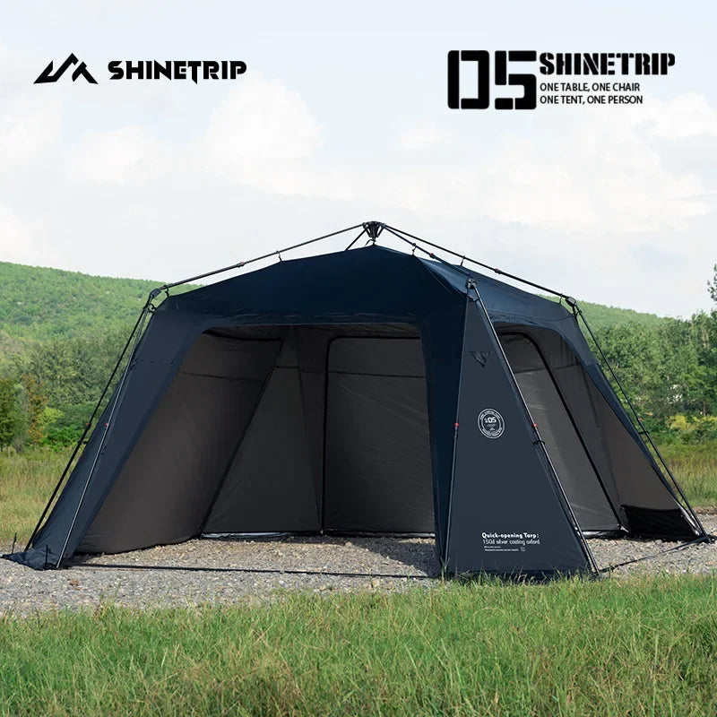 ShineTrip Oversized Dome Tent | Quick Setup 3-4 Person Waterproof Camping