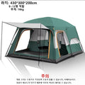 8-12 Person Family Tent | 2 Bedrooms + Living Room, 4-Season