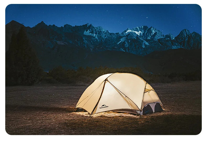 Naturehike Mongar 2 UL/PRO Tent | Ultralight 15D Backpacking 1-2 Person