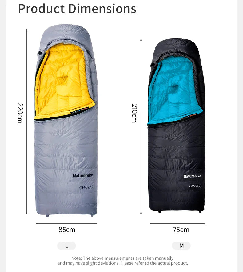 Naturehike Duck Down Winter Sleeping Bag