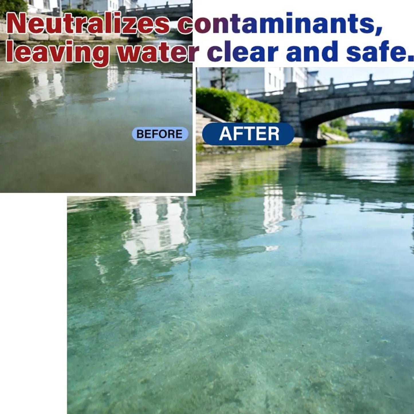 Fast Dissolving Water Purification Tablets Portable Effective Emergency Drinking Water Cleaner for Camping Hiking Backpacking