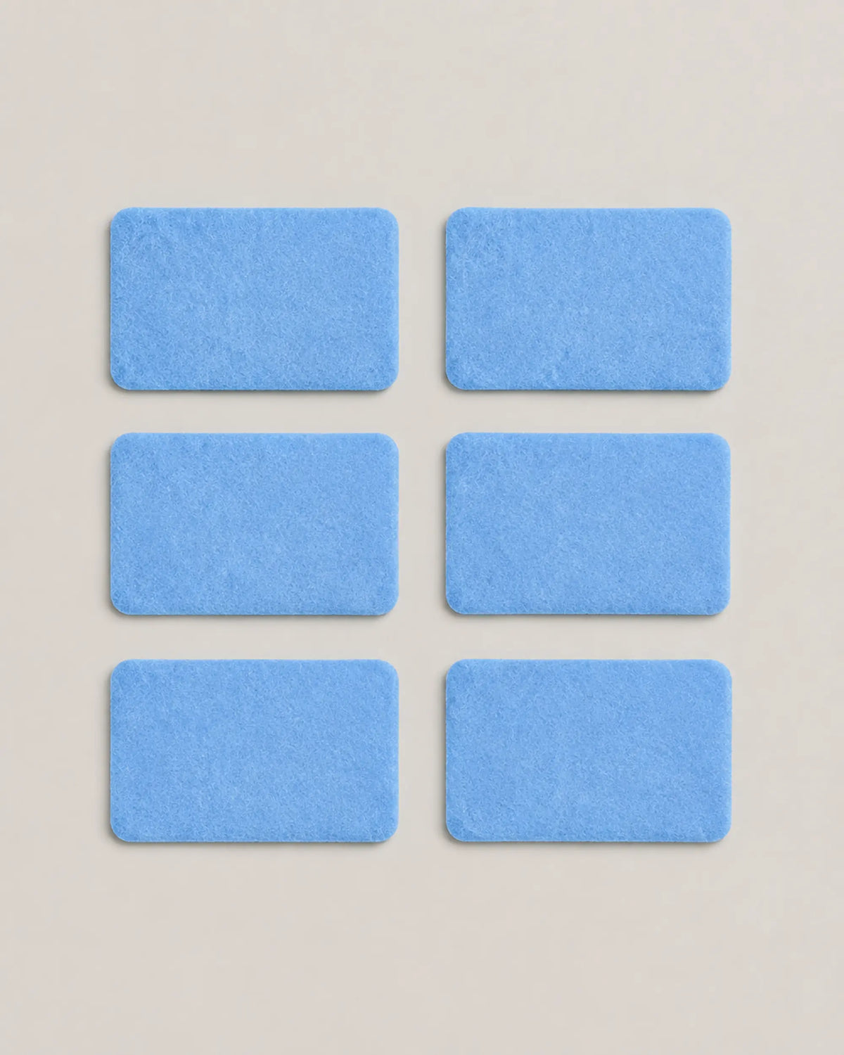 Six blue mosquito-repellent pads for the AH06 camping lantern